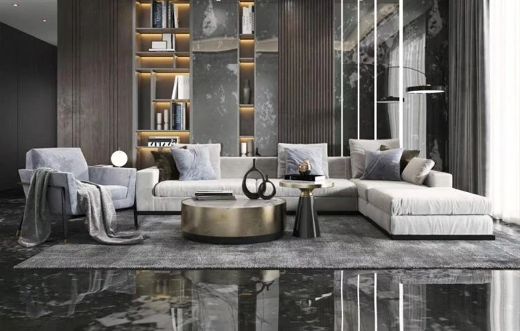 Black Chandon Quartizte home design
